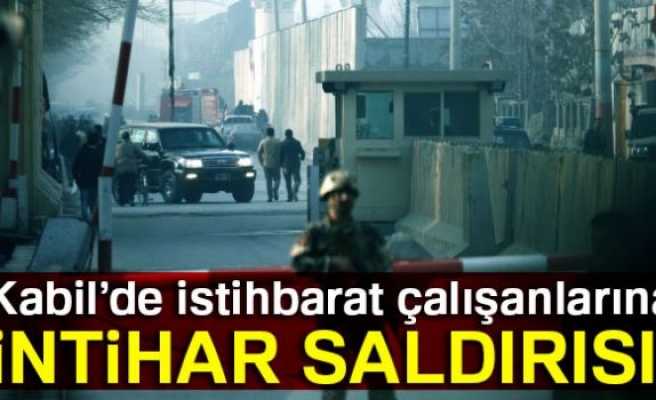 Kabil’de istihbarat çalışanlarına intihar saldırısı!