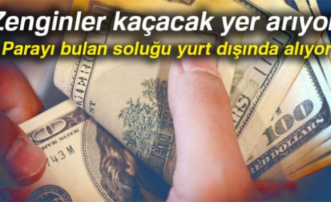 Kaçacak yer arıyorlar!