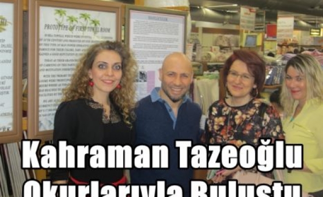 Kahraman Tazeoğlu Okurlarıyla Buluştu