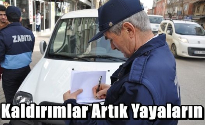 Kaldırımlar Artık Yayaların