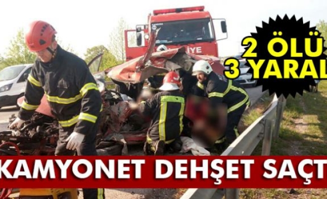 Kamyonet Dehşet Saçtı!