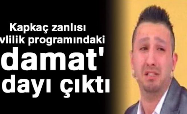 Kapkaç zanlısı, evlenme programından çıktı