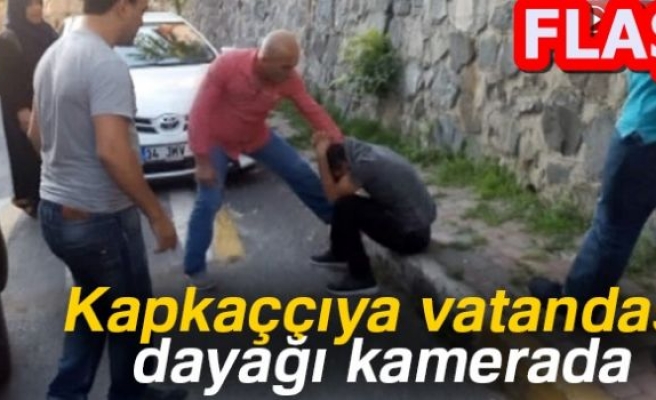 KAPKAÇÇIYA VATANDAŞ DAYAĞI!