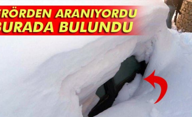 Kar Altında Bulundu!