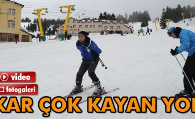 KAR ÇOK KAYAN YOK!