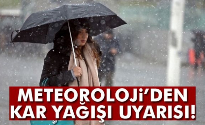 Kar Yağışı Uyarısı!