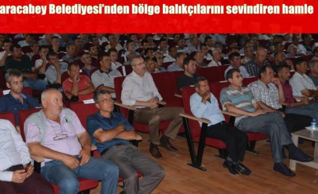 Karacabey Belediyesi’nden bölge balıkçılarını sevindiren hamle