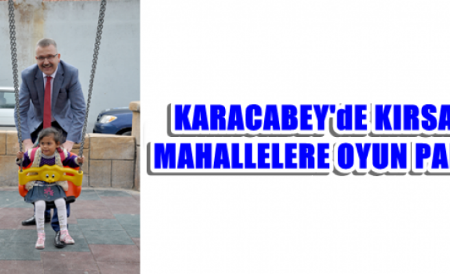  Karacabey'de kırsal mahallelere oyun parkı