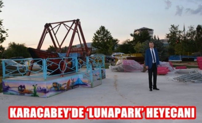 Karacabey'de Lunapark Heyecanı