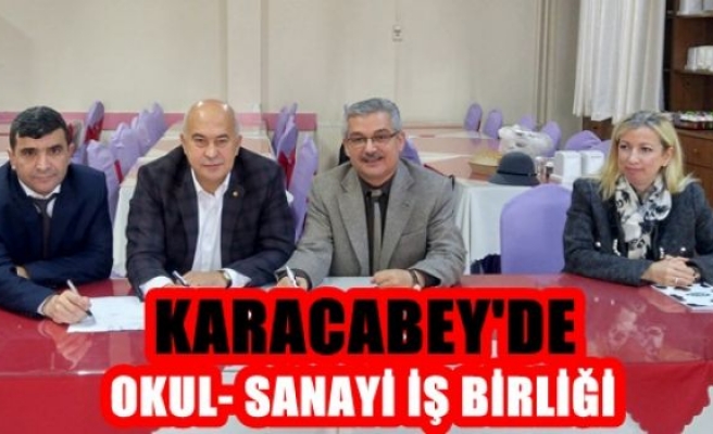 Karacabey'de okul-sanayi iş birliği