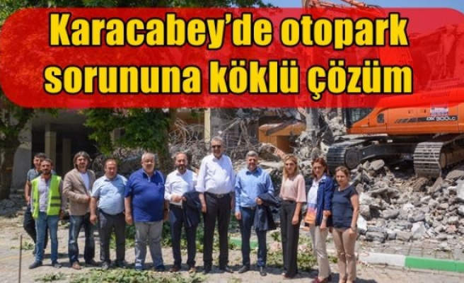 Karacabey’de otopark sorununa köklü çözüm