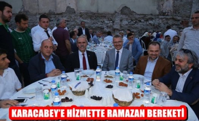 Karacabey'e Hizmette Ramazan Bereketi