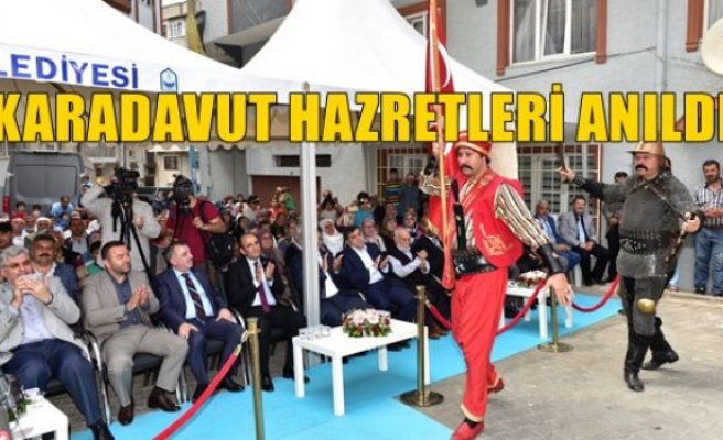 Karadavut Hazretleri Anıldı