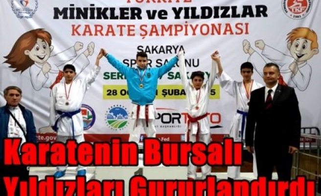 Karatenin Bursalı Yıldızları Gururlandırdı