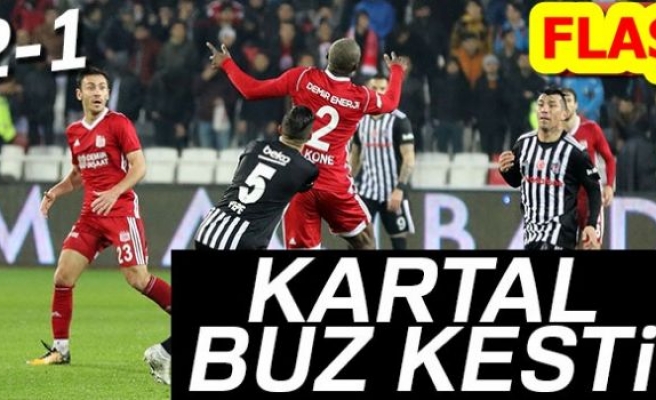 KARTAL BUZ KESTİ!