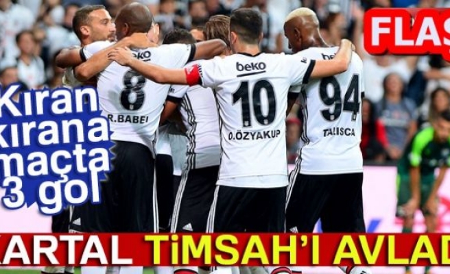 KARTAL TİMSAHI AVLADI!