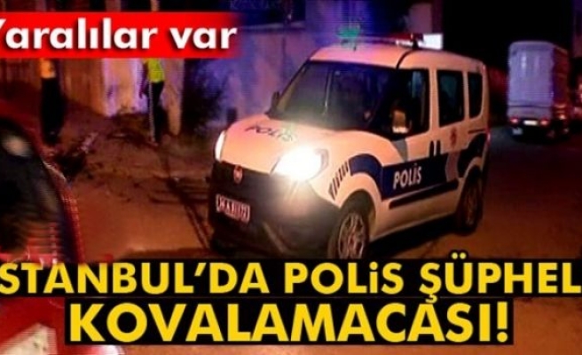 Kartal’da Polis Şüpheli Kovalamacası: 2 Yaralı