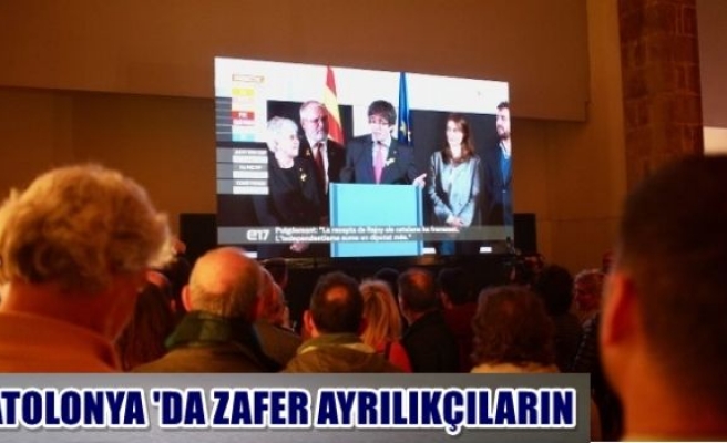 Katalonya’da zafer ayrılıkçıların