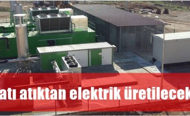 Katı atıktan elektrik üretilecek