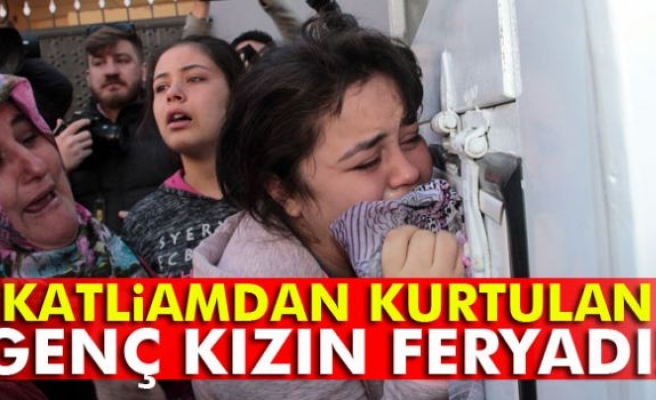 Katliamdan kurtulan genç kızın feryadı