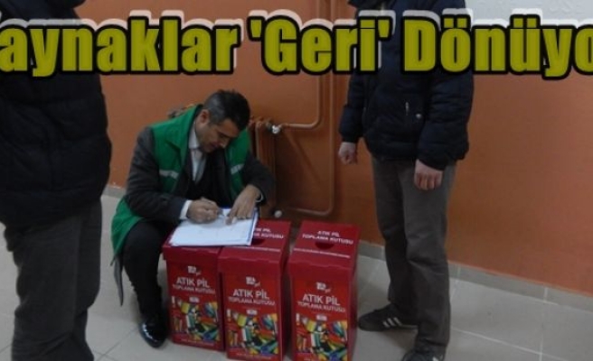 Kaynaklar 'Geri' Dönüyor