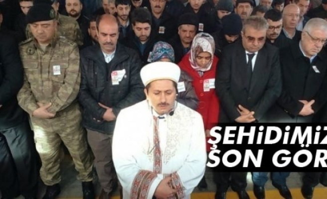 Kayseri şehidi son yolculuğuna uğurlandı