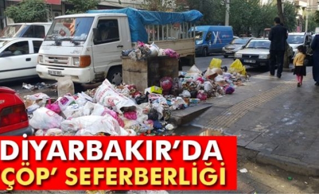 Kayyum atanan belediyeden ‘çöp’ seferberliği