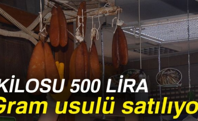 Kefal yumurtasının kilosu 500 lira