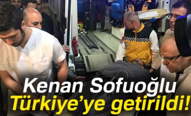 Kenan Sofuoğlu, ambulans uçakla İstanbul'a getirildi