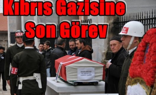 Kıbrıs Gazisine Son Görev