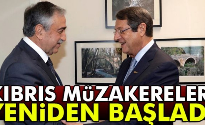 Kıbrıs Müzakereleri Yeniden Başladı