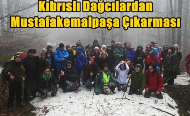 Kıbrıslı Dağcılardan Mustafakemalpaşa Çıkarması