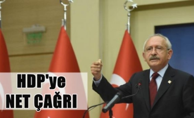 Kılıçdaroğlu HDP’ye çağrıda bulundu