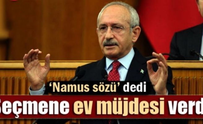 Kılıçdaroğlu’ndan seçmene ev müjdesi