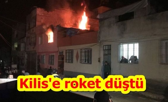 Kilis'e roket düştü