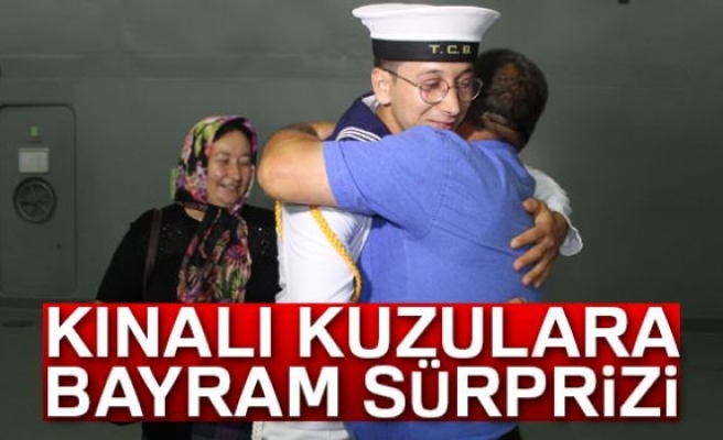 KINALI KUZULARA BAYRAM SÜRPRİZİ!