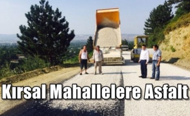 Kırsal Mahallelere Asfalt