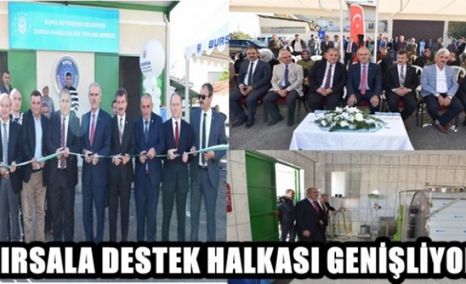 KIRSALA DESTEK HALKASI GENİŞLİYOR