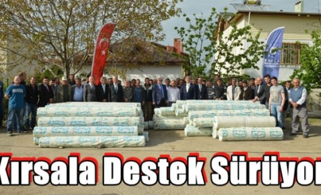 Kırsala Destek Sürüyor