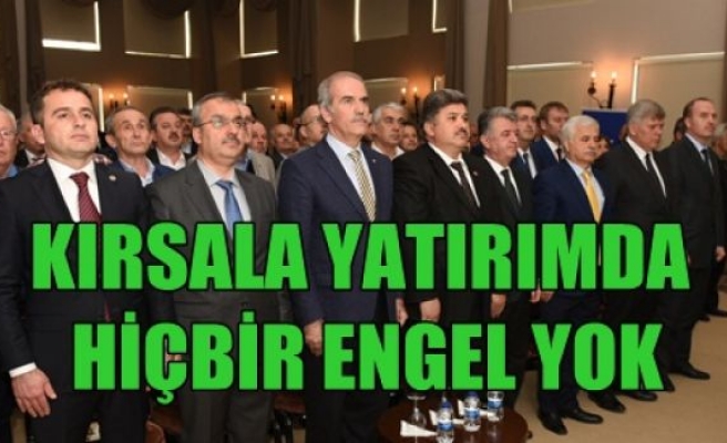 Kırsala Yatırımda Hiçbir Engel Yok