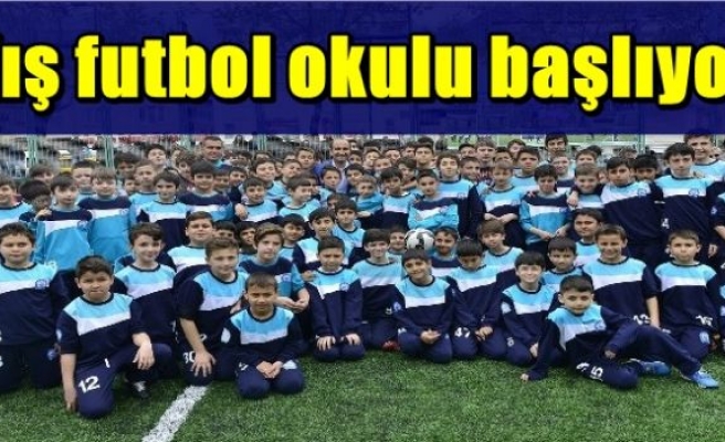  Kış futbol okulu başlıyor