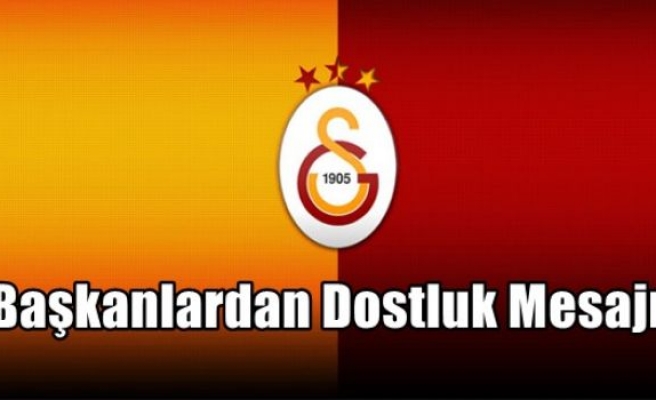 Kızılyıldız maçı öncesi başkanlardan dostluk mesajı