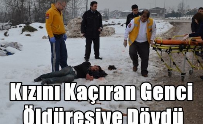 Kızını Kaçıran Genci Öldüresiye Dövdü