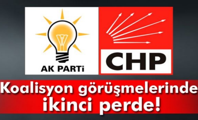 Koalisyon görüşmelerinde ikinci perde