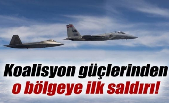 Koalisyon güçlerinden Tikrit'e ilk saldırı