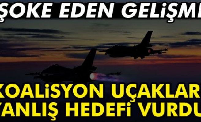 Koalisyon 'yanlışlıkla' Irak ordusunu vurdu!