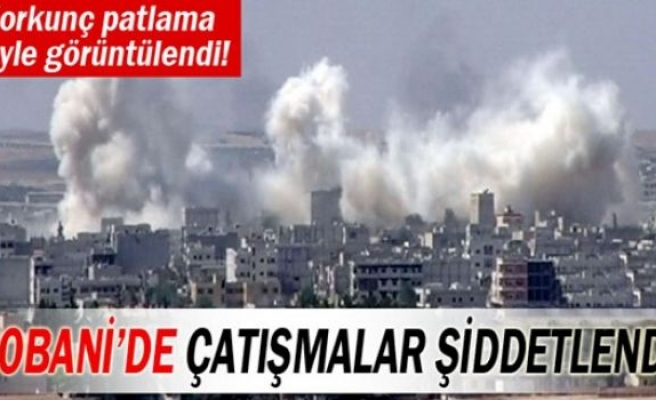 Kobani'de patlama 