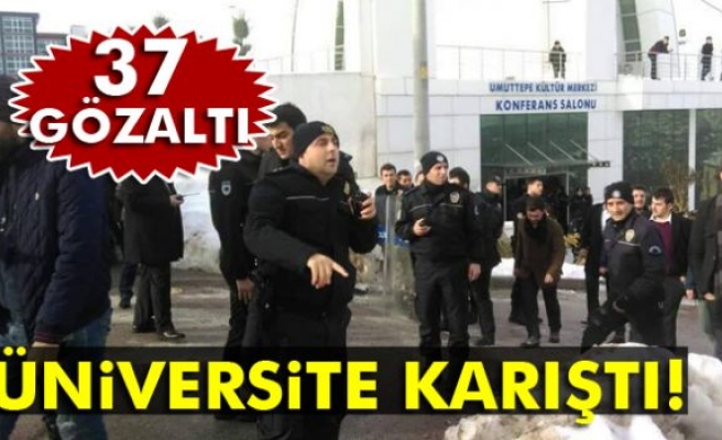 Kocaeli Üniversitesi’nde gergin seçim: 37 gözaltı