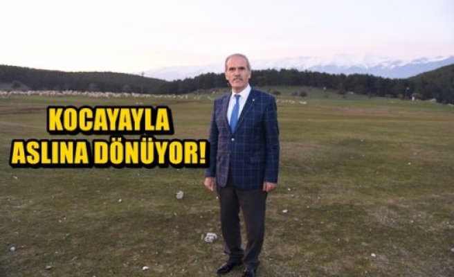 Kocayayla Aslına Dönüyor