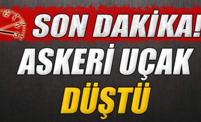 Konya'da askeri uçak düştü:2 Asker Şehit